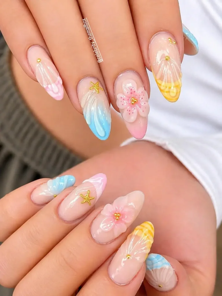 Cute Summer Nail Designs 2026: 200+ Inspo, Trends, and Expert Tips for Every Style 27 Pastel Summer Nail Designs