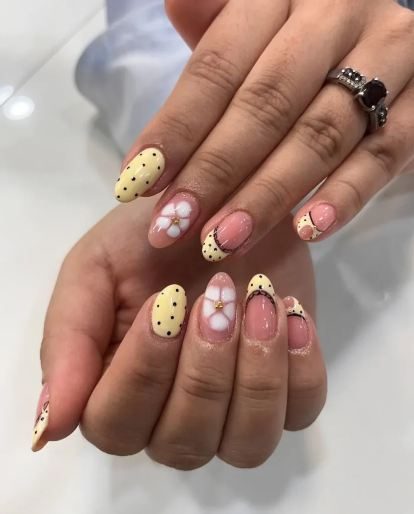 Cute Summer Nail Designs 2026: 200+ Inspo, Trends, and Expert Tips for Every Style 26 Vacation Polka Dots Summer Nail