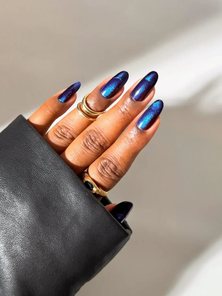 Cute Summer Nail Designs 2026: 200+ Inspo, Trends, and Expert Tips for Every Style 42 Velvet Chrome Coffin Summer Nails