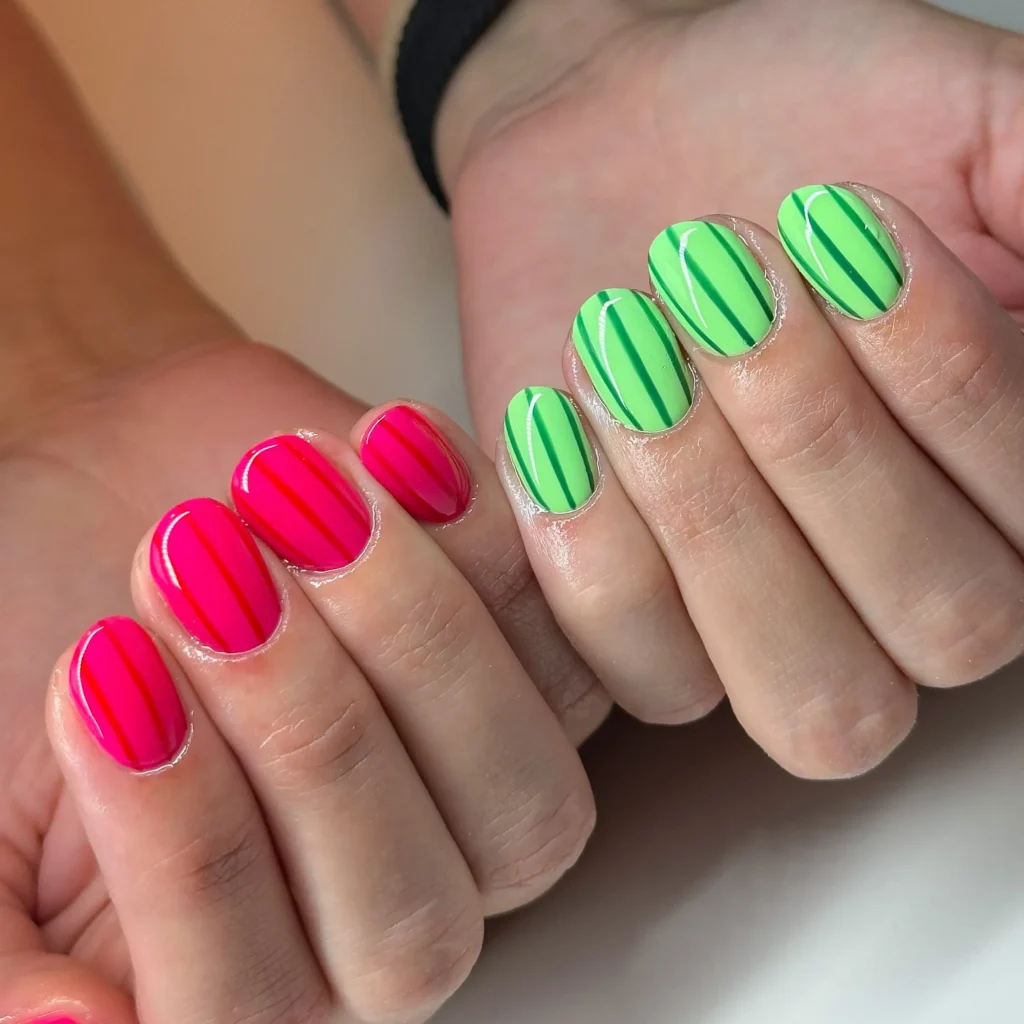 Cute Summer Nail Designs 2026: 200+ Inspo, Trends, and Expert Tips for Every Style 53 Watermelon Sugar Summer Nails