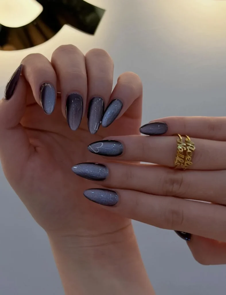 Cute Summer Nail Designs 2026: 200+ Inspo, Trends, and Expert Tips for Every Style 129 almond cat-eye shimmer summer nails