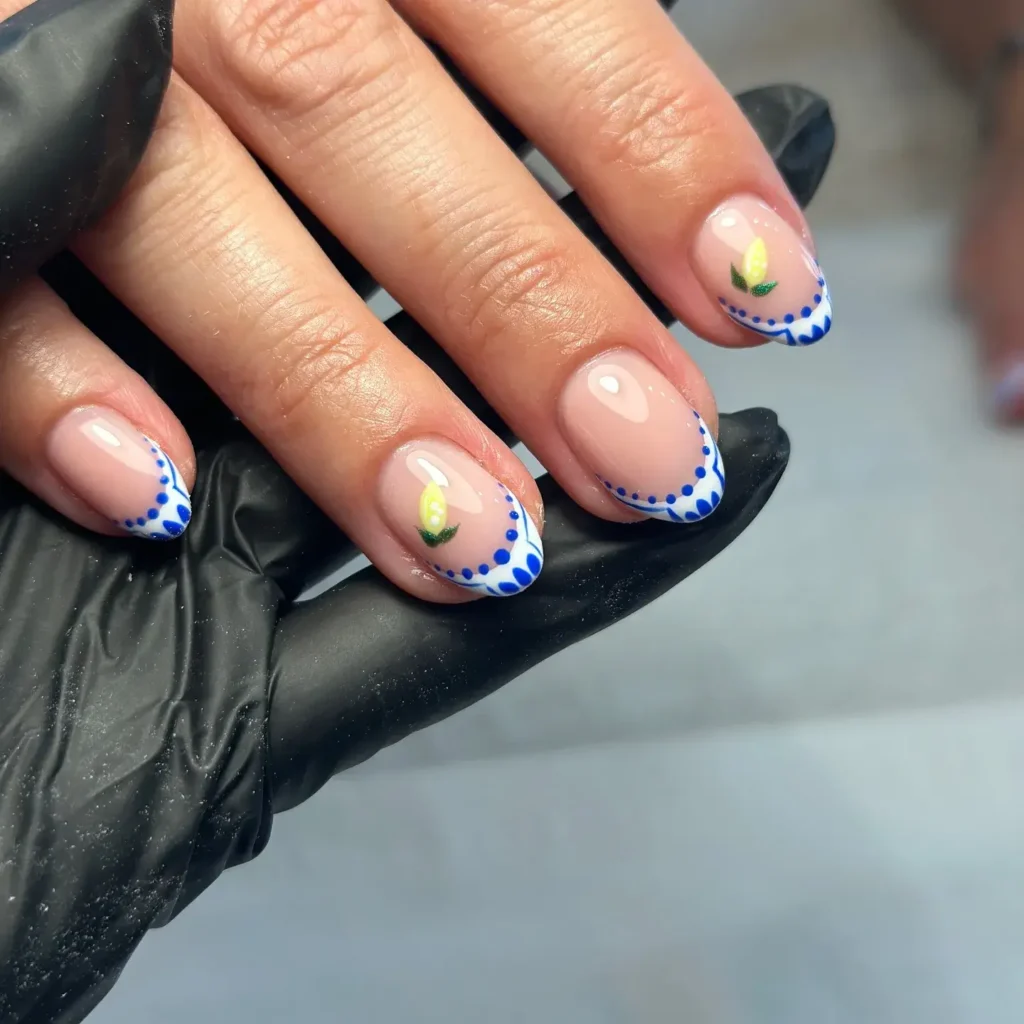Cute Summer Nail Designs 2026: 200+ Inspo, Trends, and Expert Tips for Every Style 87 amalfi stripes summer nails