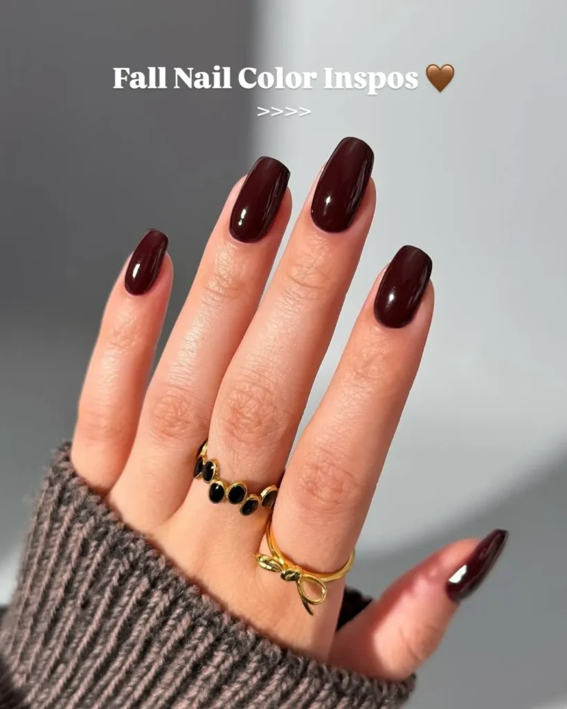 Fall Nail Design Inspo and Colors 2026: Shades, Techniques, and Looks for Every Nail 13 autumn fall nails