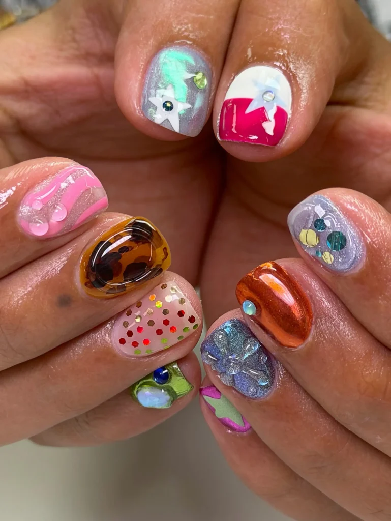 best nail colors for short nails