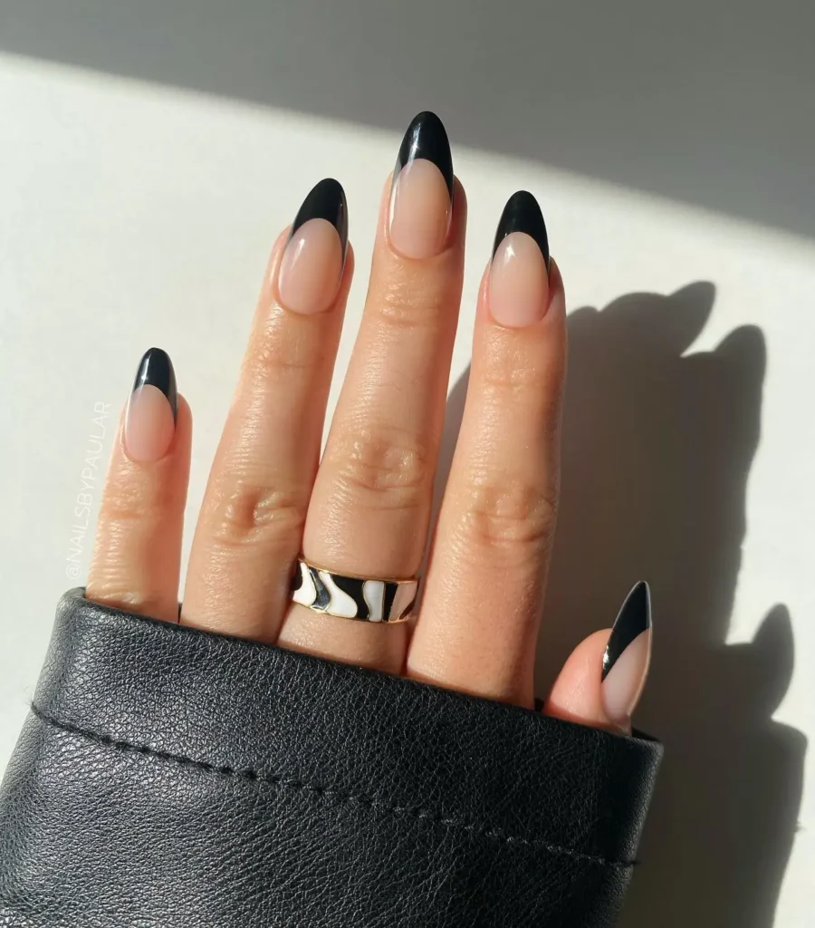 black french tip