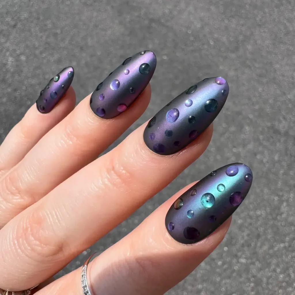 Cute Summer Nail Designs 2026: 200+ Inspo, Trends, and Expert Tips for Every Style 161 builder gel water droplet summer nails