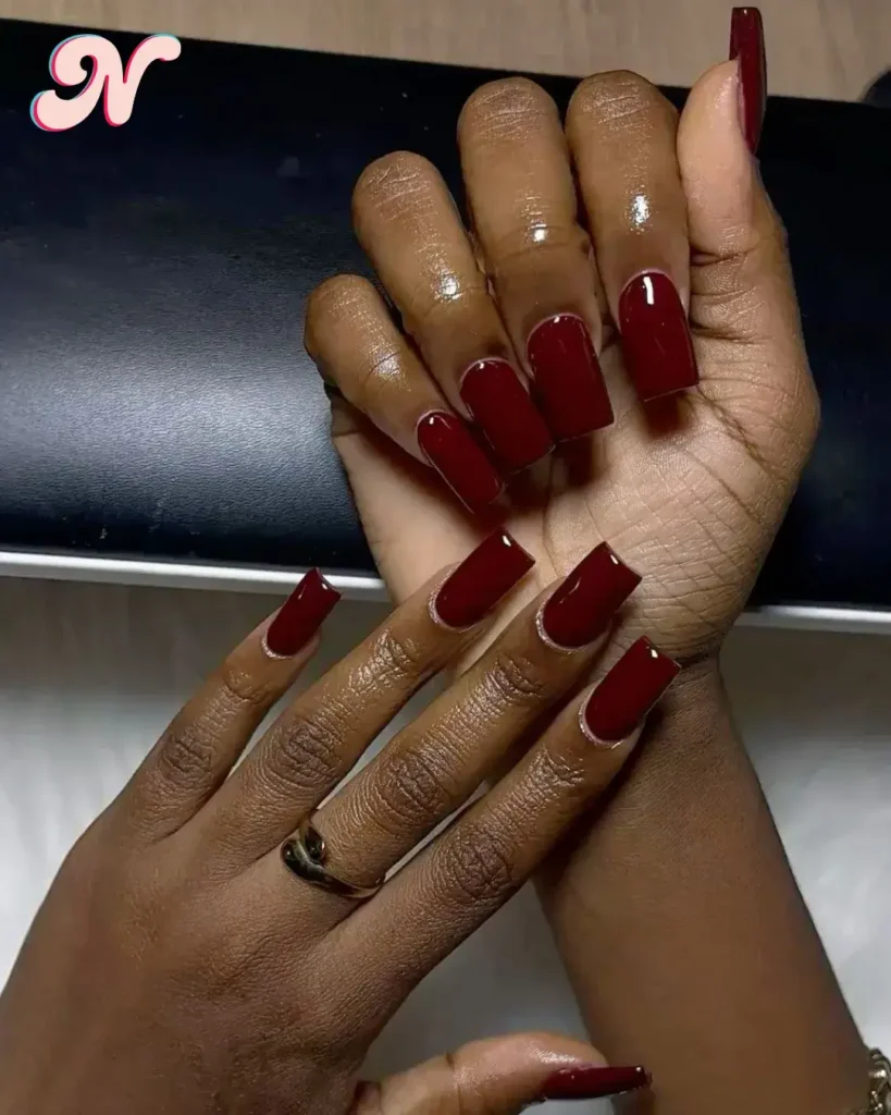 Fall Nail Design Inspo and Colors 2026: Shades, Techniques, and Looks for Every Nail 5 burgundy fall nail colors