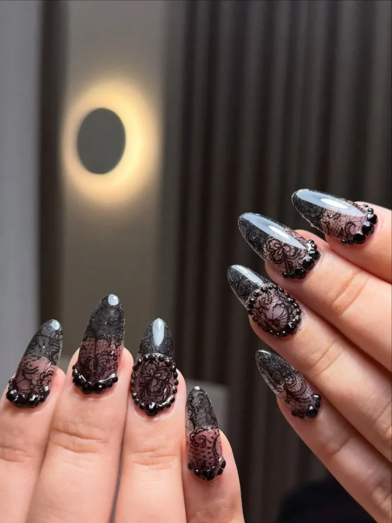 Cute Summer Nail Designs 2026: 200+ Inspo, Trends, and Expert Tips for Every Style 227 delicate lace-inspired summer nails