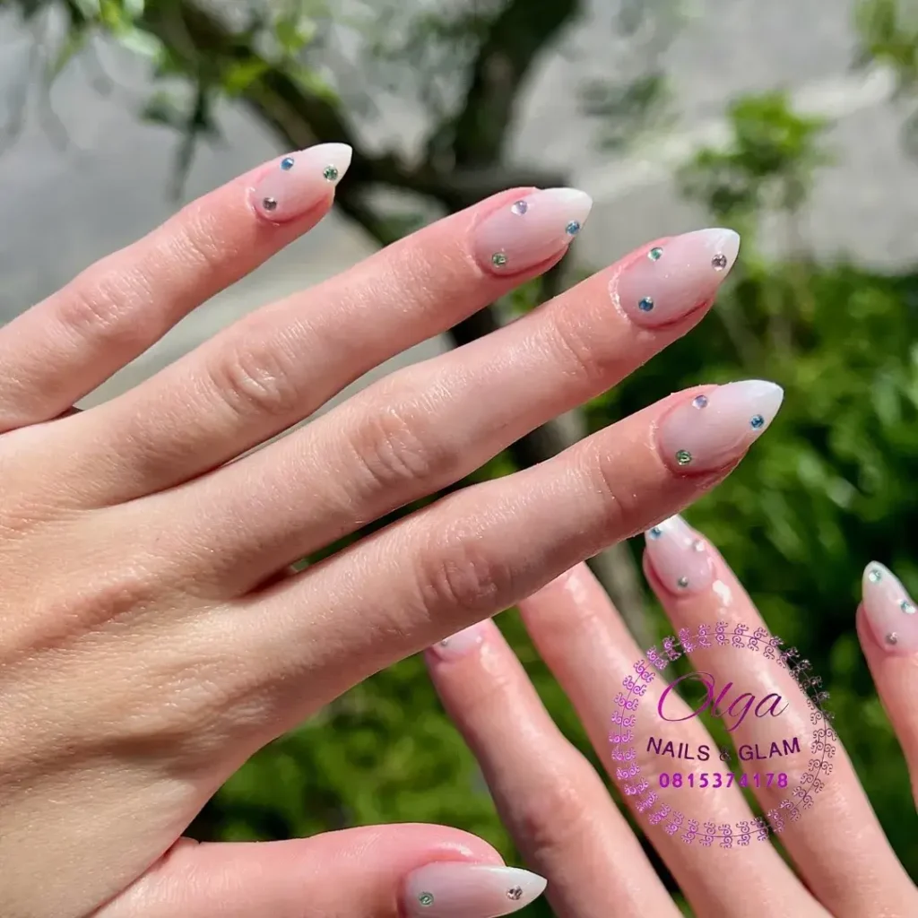 Cute Summer Nail Designs 2026: 200+ Inspo, Trends, and Expert Tips for Every Style 131 diamond accent almond summer nails