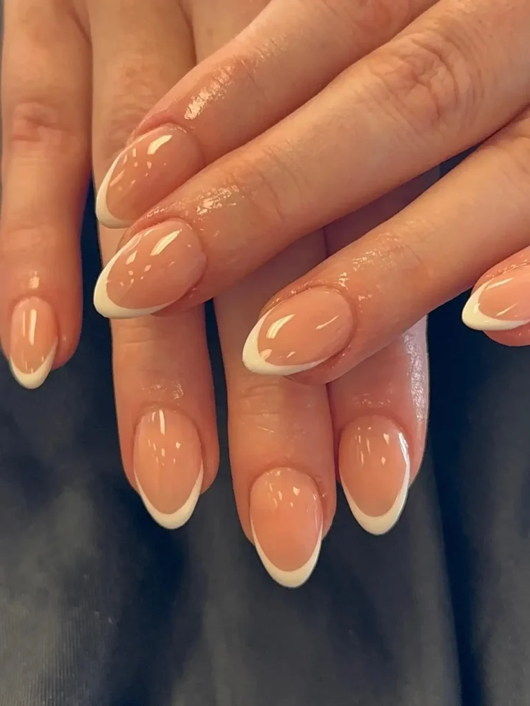 Cute Summer Nail Designs 2026: 200+ Inspo, Trends, and Expert Tips for Every Style 126 elegant nude almond french summer nails