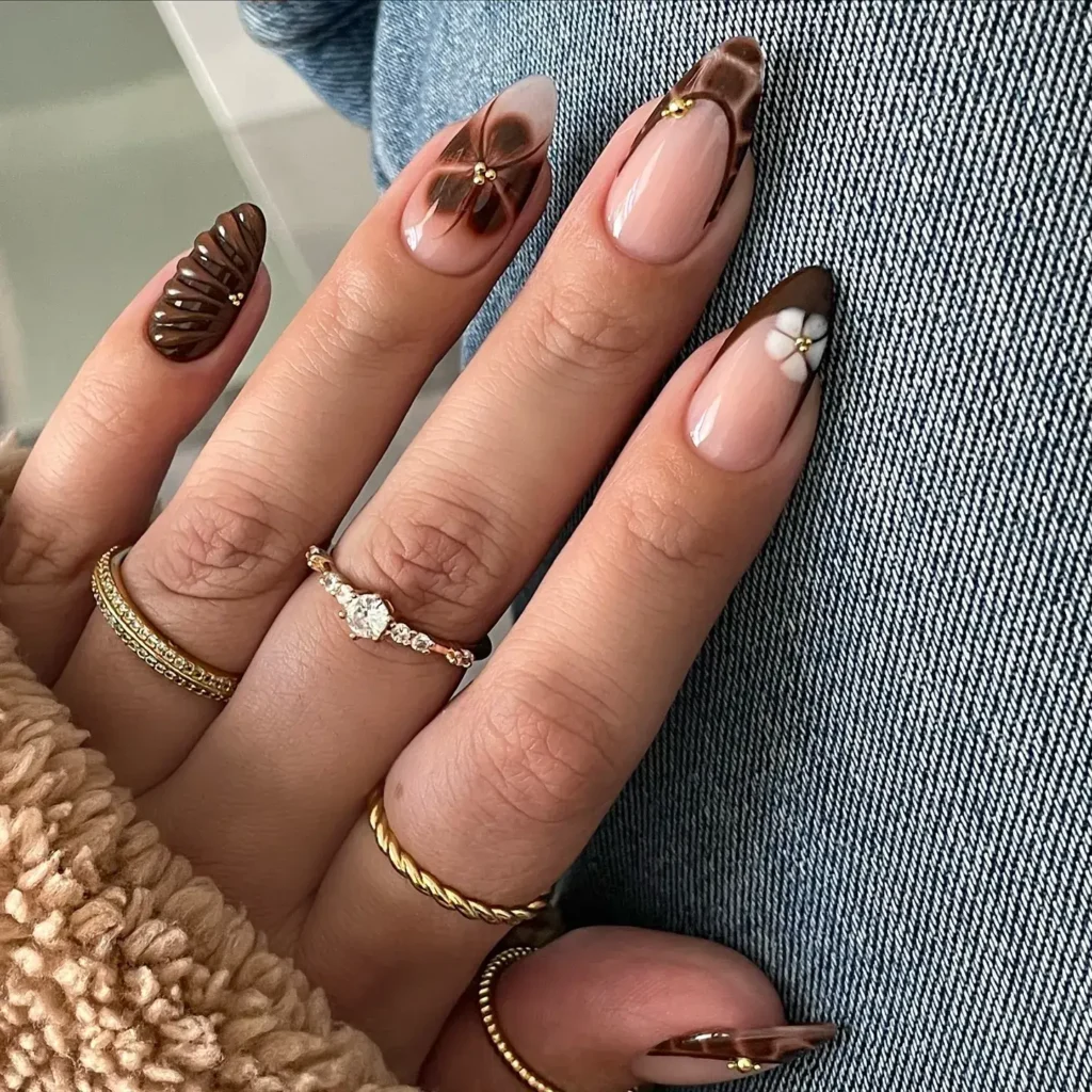 Fall Nail Design Inspo and Colors 2026: Shades, Techniques, and Looks for Every Nail 27 fall nail inspo