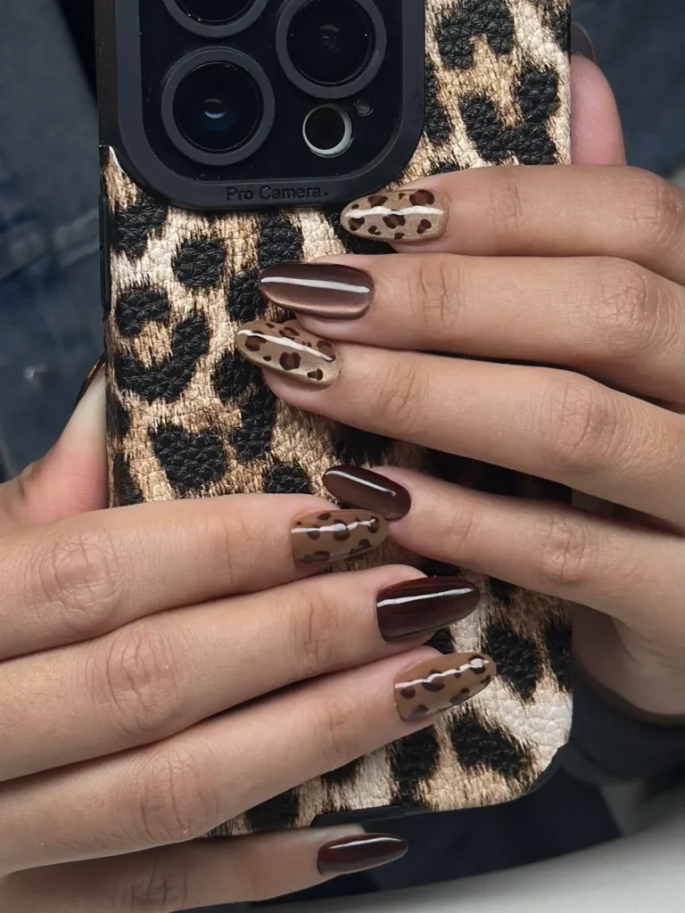 Cute Summer Nail Designs 2026: 200+ Inspo, Trends, and Expert Tips for Every Style 151 leopard print accent summer nails