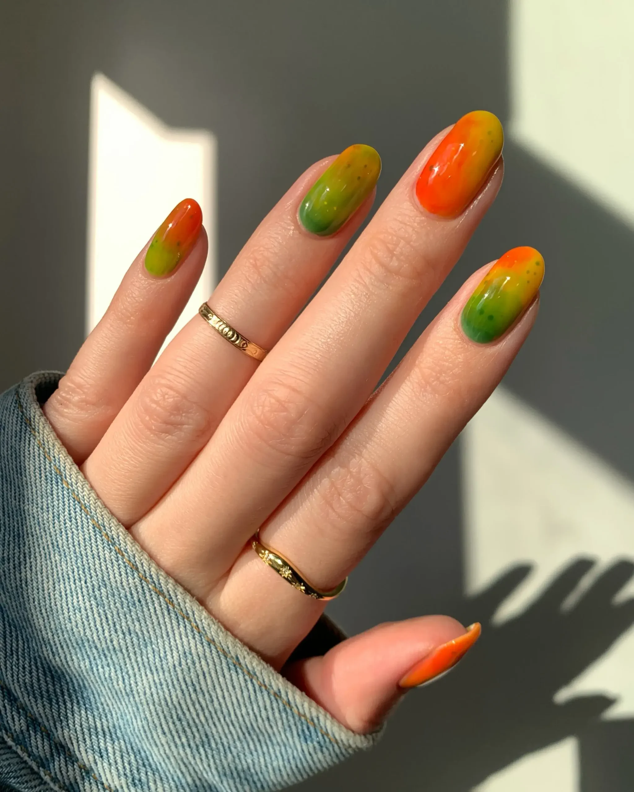 Cute Summer Nail Designs 2026: 200+ Inspo, Trends, and Expert Tips for Every Style 124 mango ombre almond summer nails