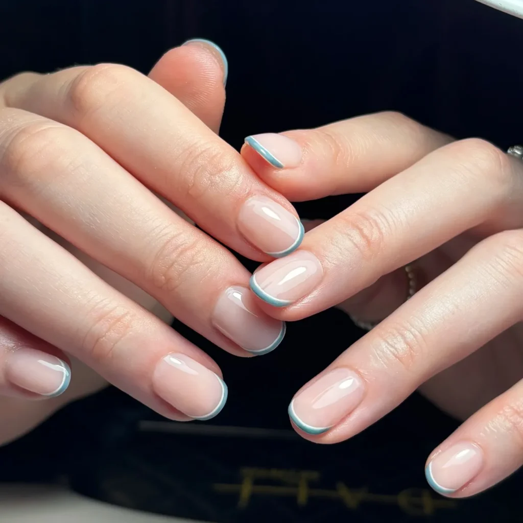 Fall Nail Design Inspo and Colors 2026: Shades, Techniques, and Looks for Every Nail 53 micro french tips fall nails inspo