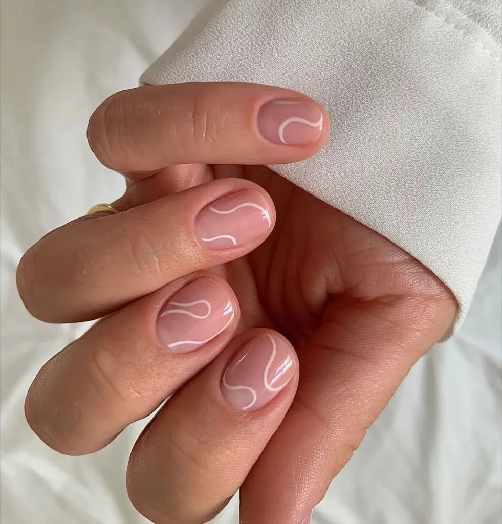 minimal arches short nail designs