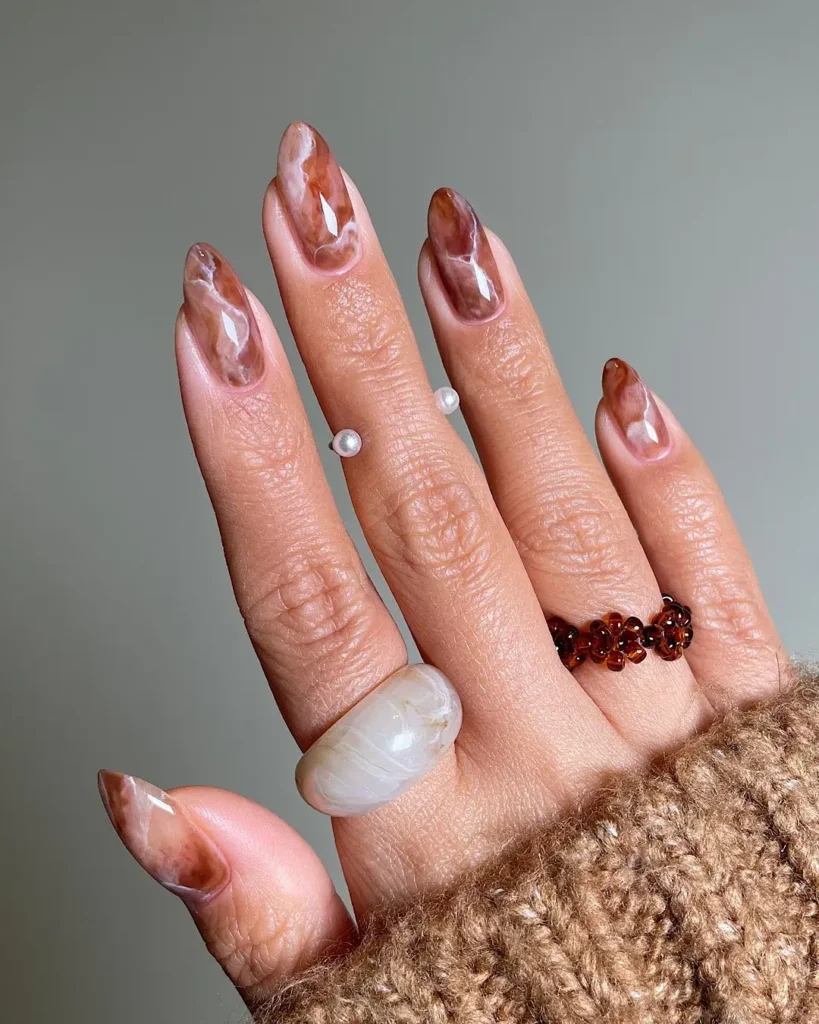 Cute Summer Nail Designs 2026: 200+ Inspo, Trends, and Expert Tips for Every Style 234 mocha mousse summer nails
