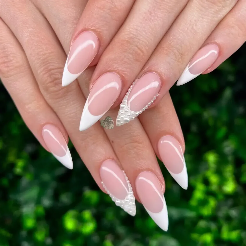 Cute Summer Nail Designs 2026: 200+ Inspo, Trends, and Expert Tips for Every Style 225 pearl bridal french tips summer nails