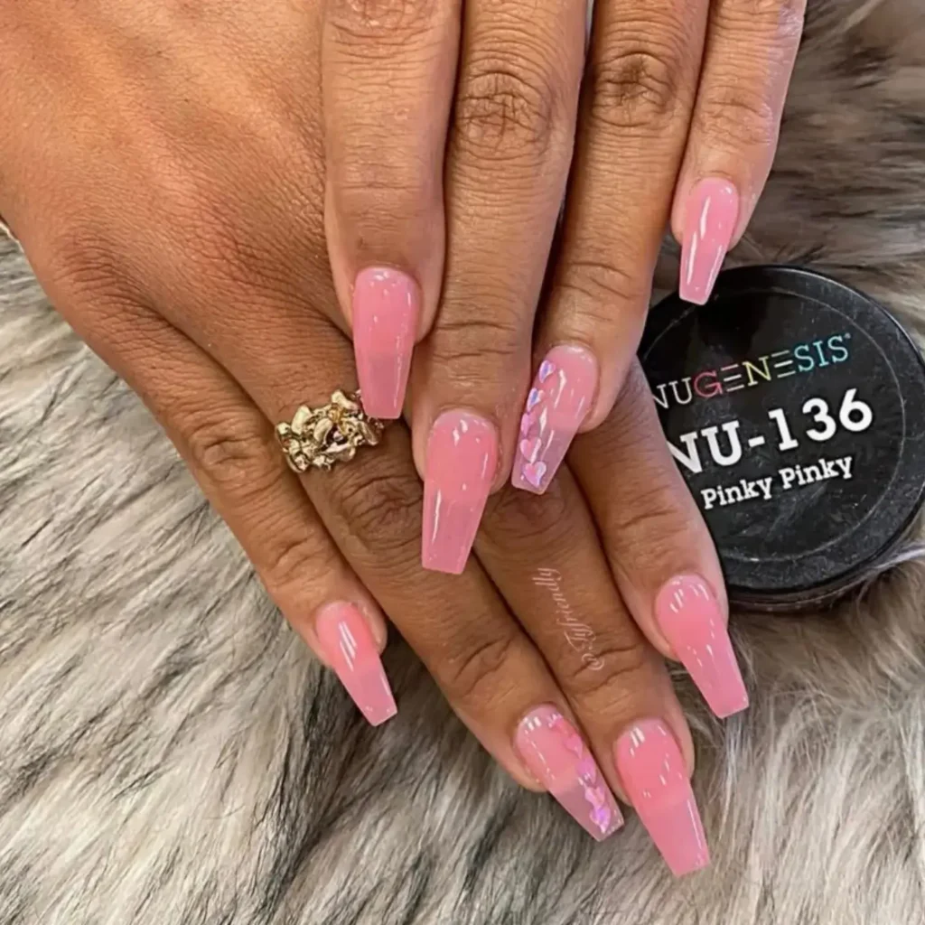 Cute Summer Nail Designs 2026: 200+ Inspo, Trends, and Expert Tips for Every Style 116 pearlcore pink coffin summer nails