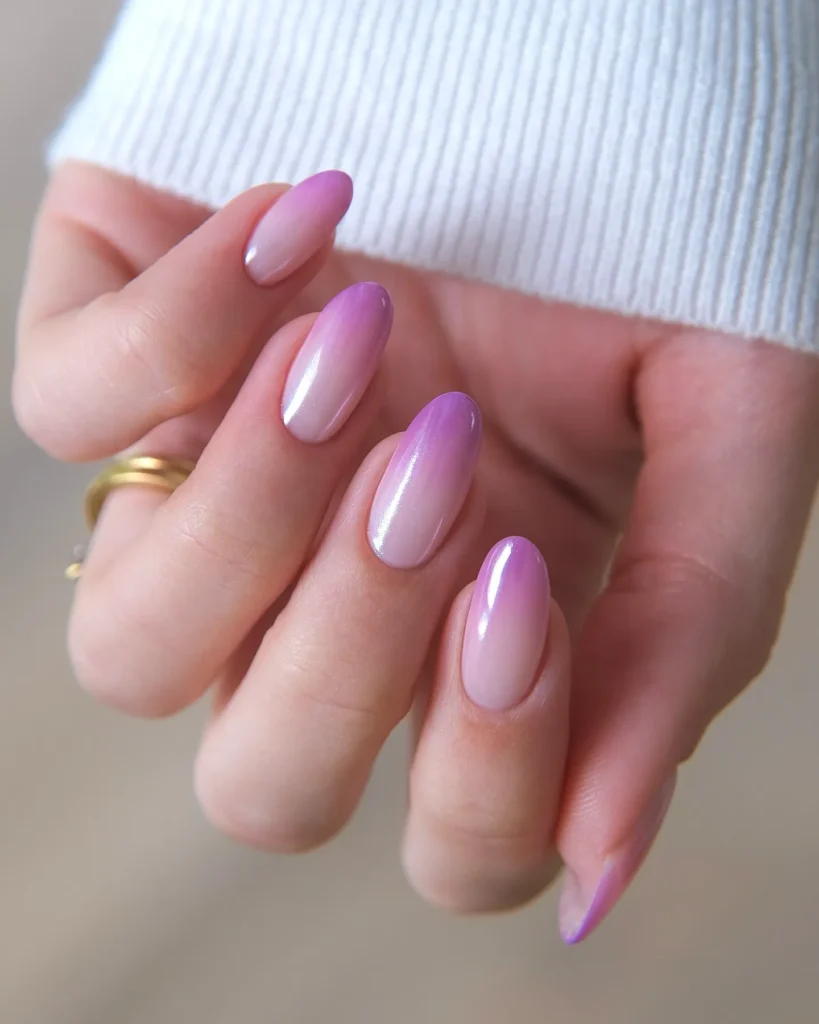 Cute Summer Nail Designs 2026: 200+ Inspo, Trends, and Expert Tips for Every Style 76 purple gradient summer nails