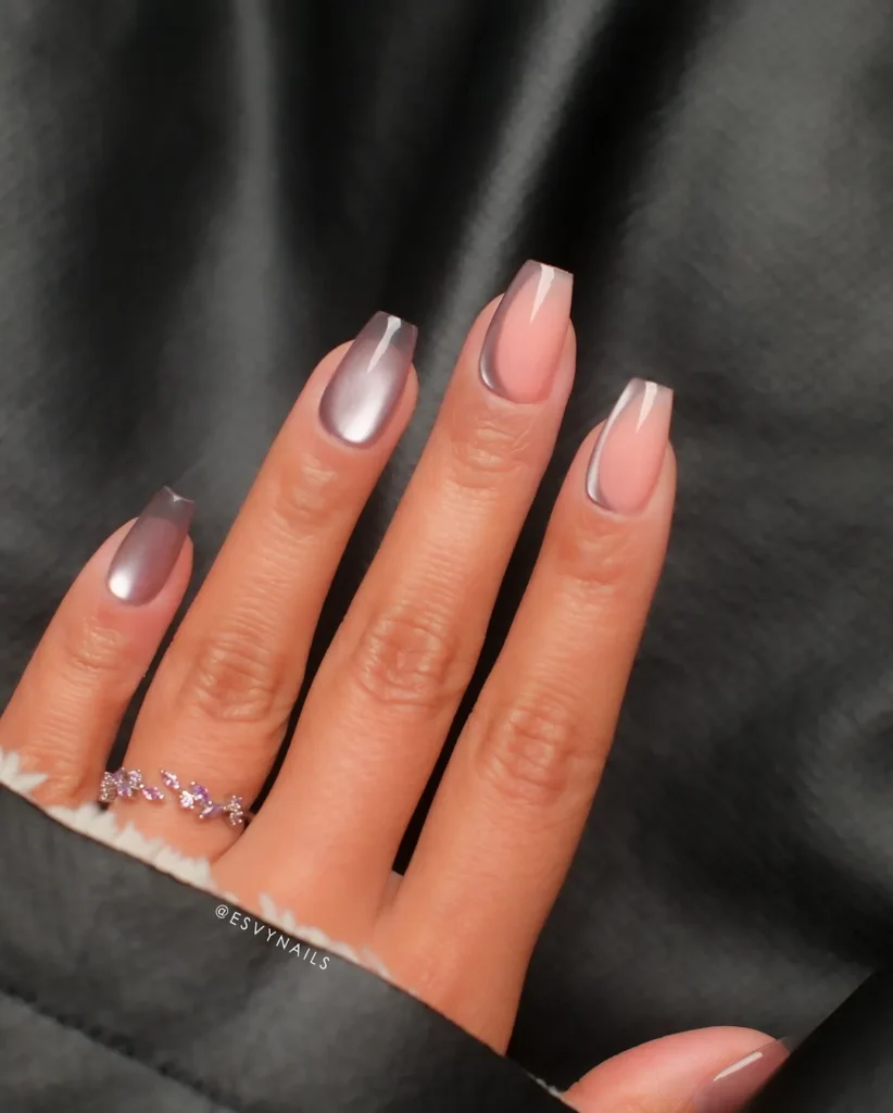 short coffin nail designs
