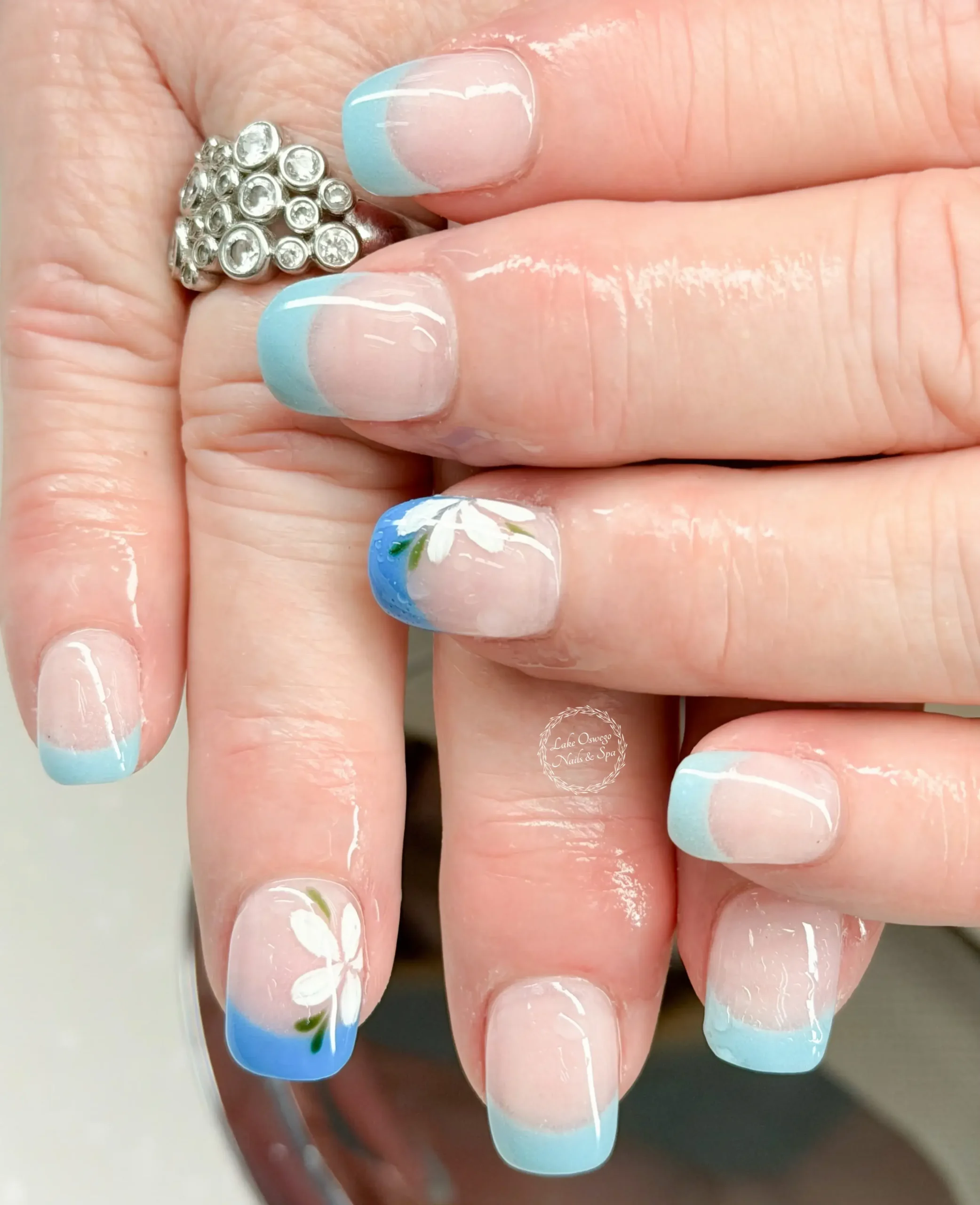 Cute Summer Nail Designs 2026: 200+ Inspo, Trends, and Expert Tips for Every Style 170 sky blue french manicure summer nails