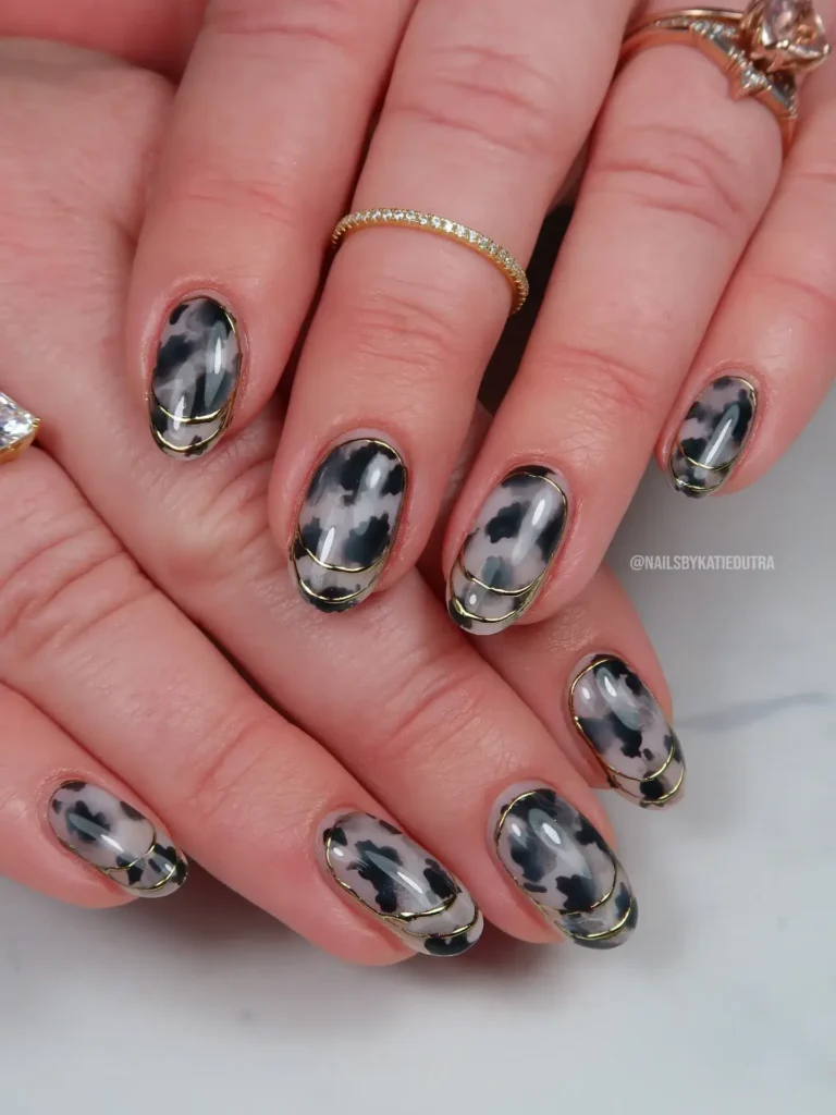 Fall Nail Design Inspo and Colors 2026: Shades, Techniques, and Looks for Every Nail 64 tortoiseshell fall nail designs