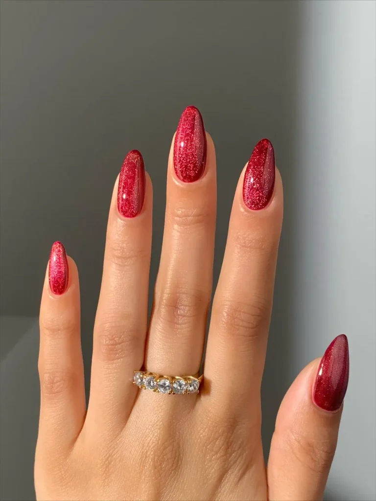 Fall Nail Design Inspo and Colors 2026: Shades, Techniques, and Looks for Every Nail 67 velvet fall nail designs