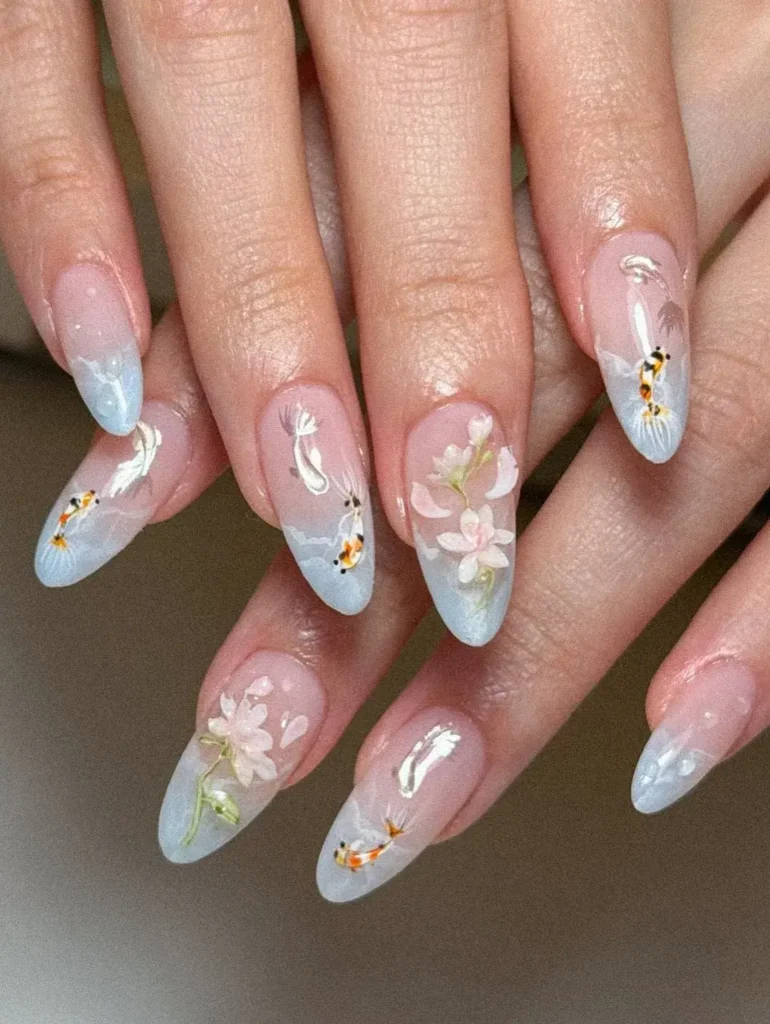 Cute Summer Nail Designs 2026: 200+ Inspo, Trends, and Expert Tips for Every Style 77 watercolor ombre summer nails