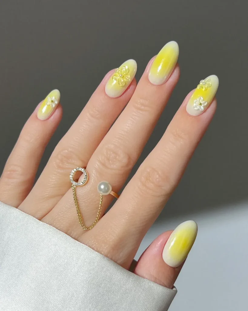 Cute Summer Nail Designs 2026: 200+ Inspo, Trends, and Expert Tips for Every Style 186 Yellow & Butter Yellow Summer Nail Ideas