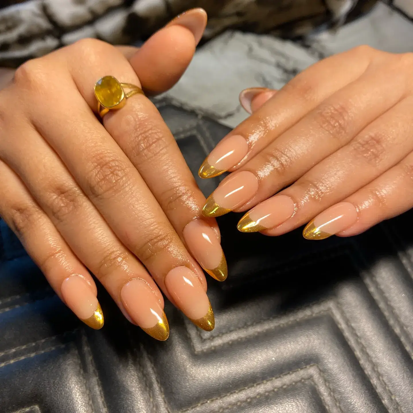 Chrome French Tip Nails 2026: 32 Designs and What to Tell Your Nail Tech 1 Chrome French Tip Nails